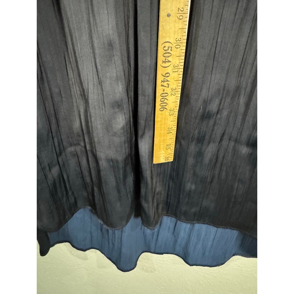 Anthropologie Shirred Sleeveless Shift Dress Med - Picture 9 of 10